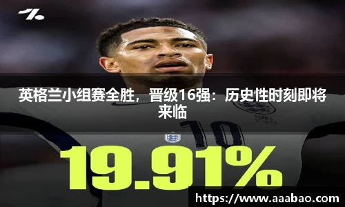 英格兰小组赛全胜，晋级16强：历史性时刻即将来临